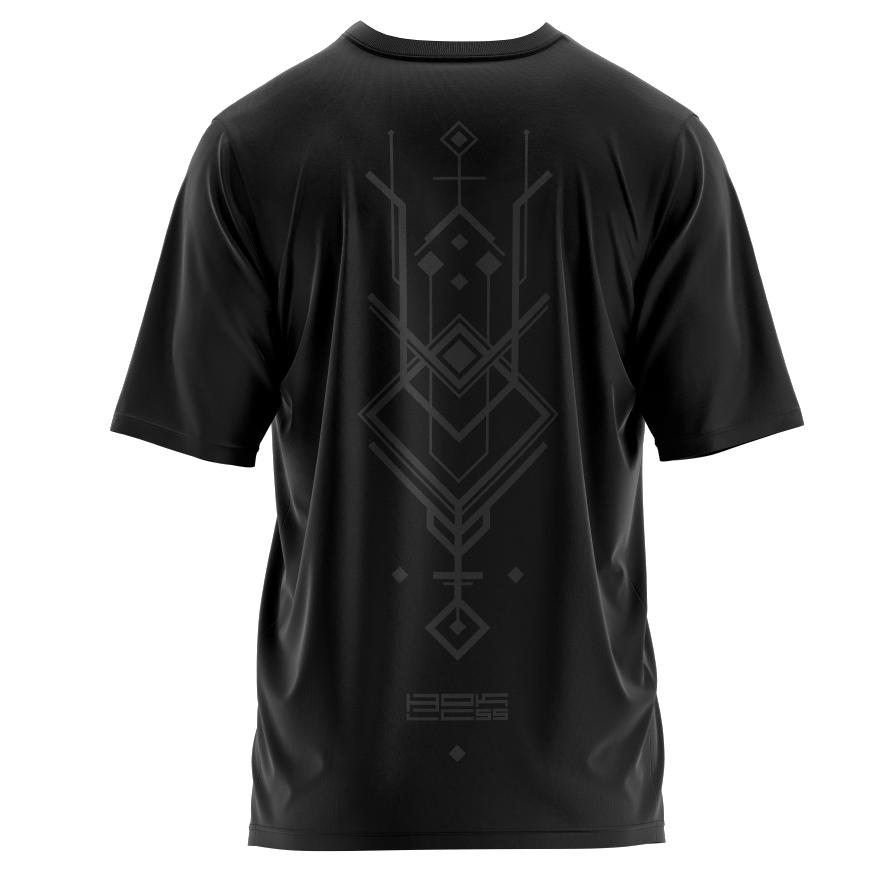 CYBER-SALVATION [ BLACK ON BLACK PRINT ]